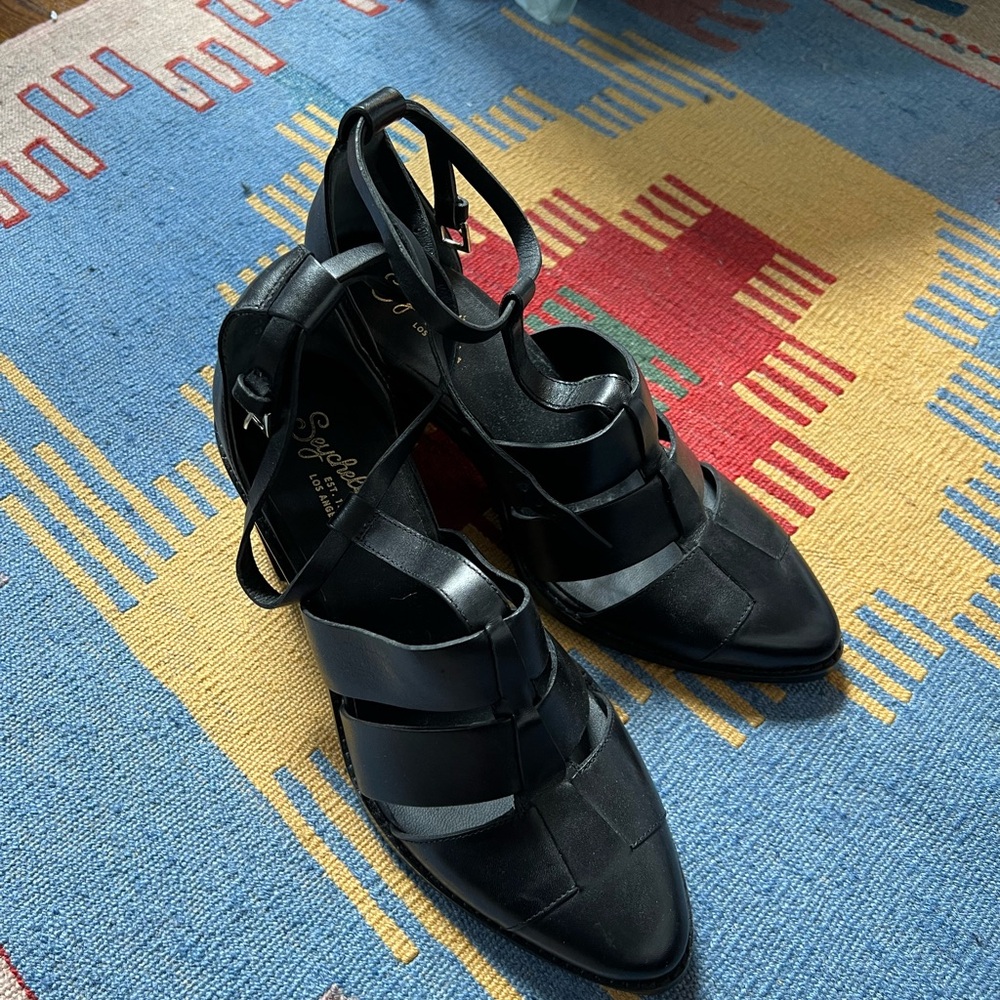 Seychelles Stay Ready Black Heels - Picture 5 of 6
